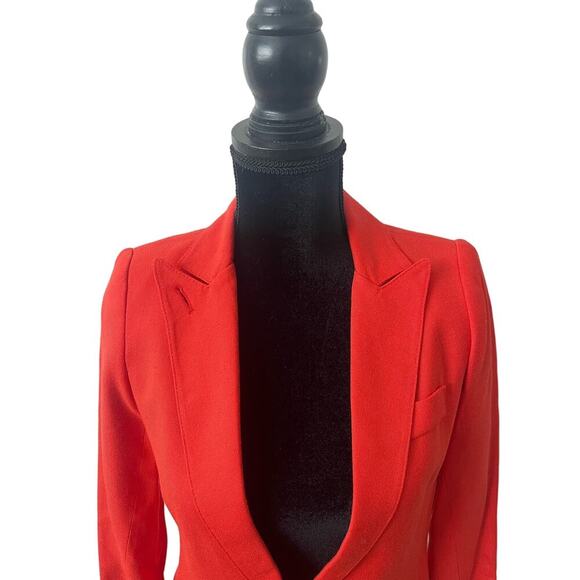 Smythe Poppy Linen Blazer - US Size 4 - Picture 2 of 5